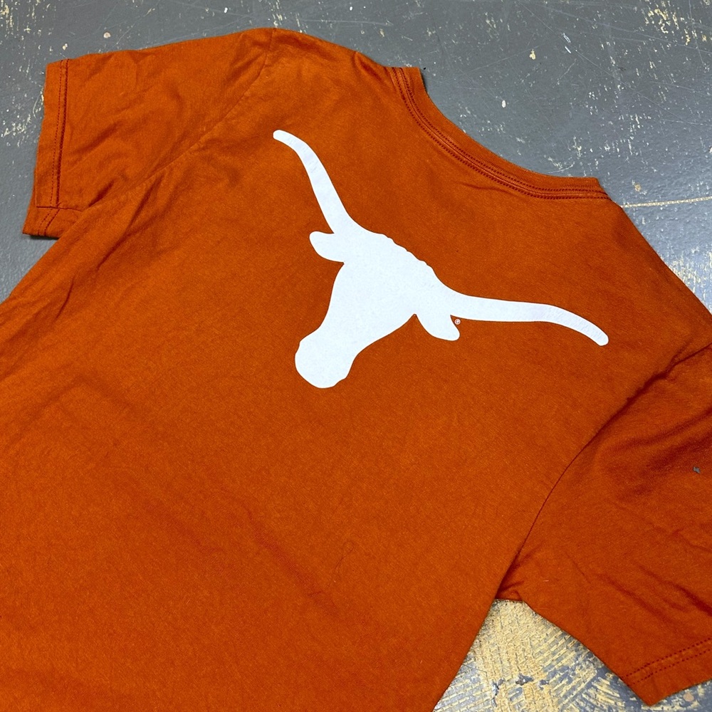 Nike Texas Longhorns Hook Em Horns Small Burnt Orange Kevin Durant Fight - Picture 4 of 8